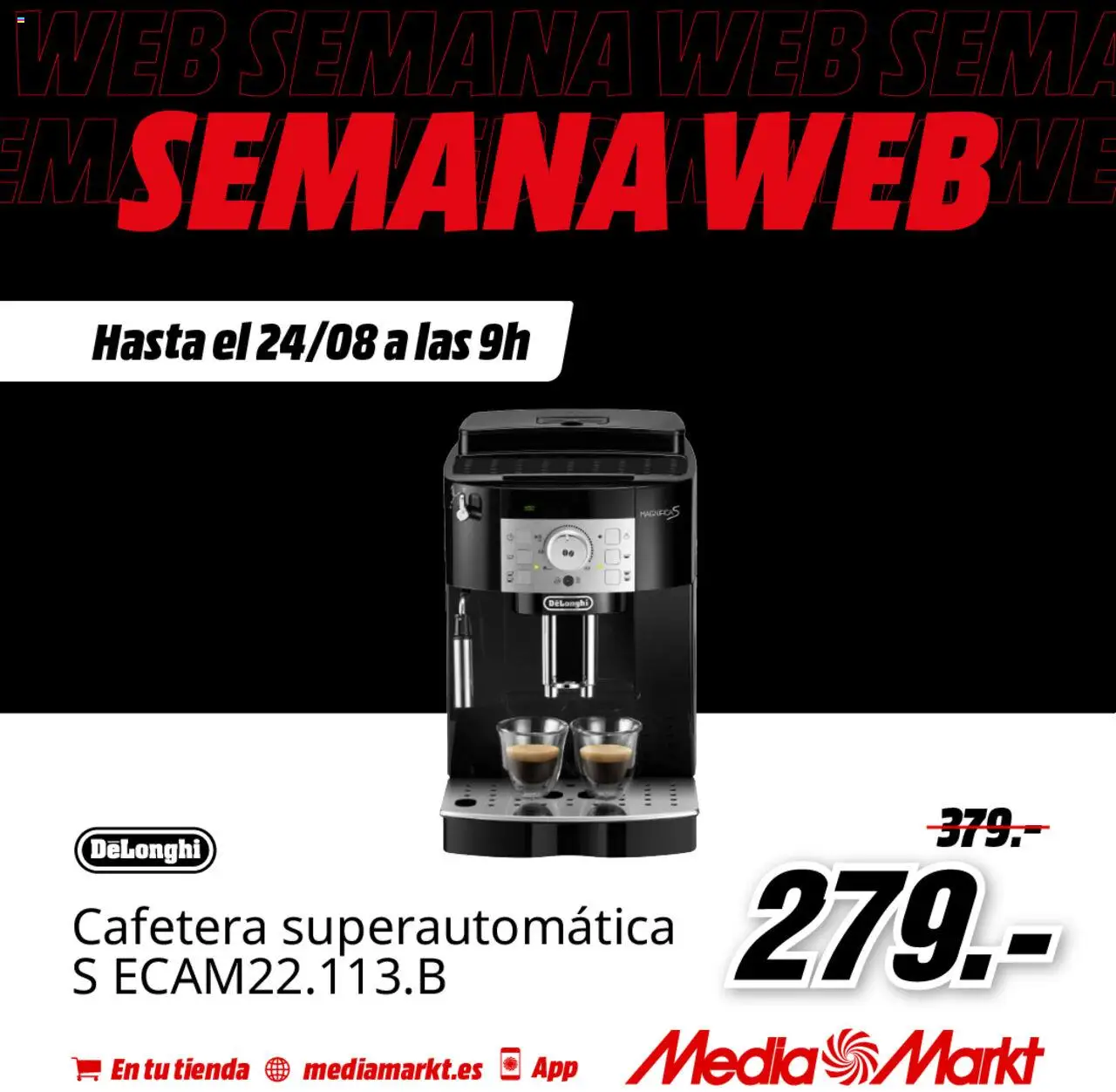 Media Markt folleto │ válido desde el 18.08.2025 | Página: 3 | Productos: Cafetera