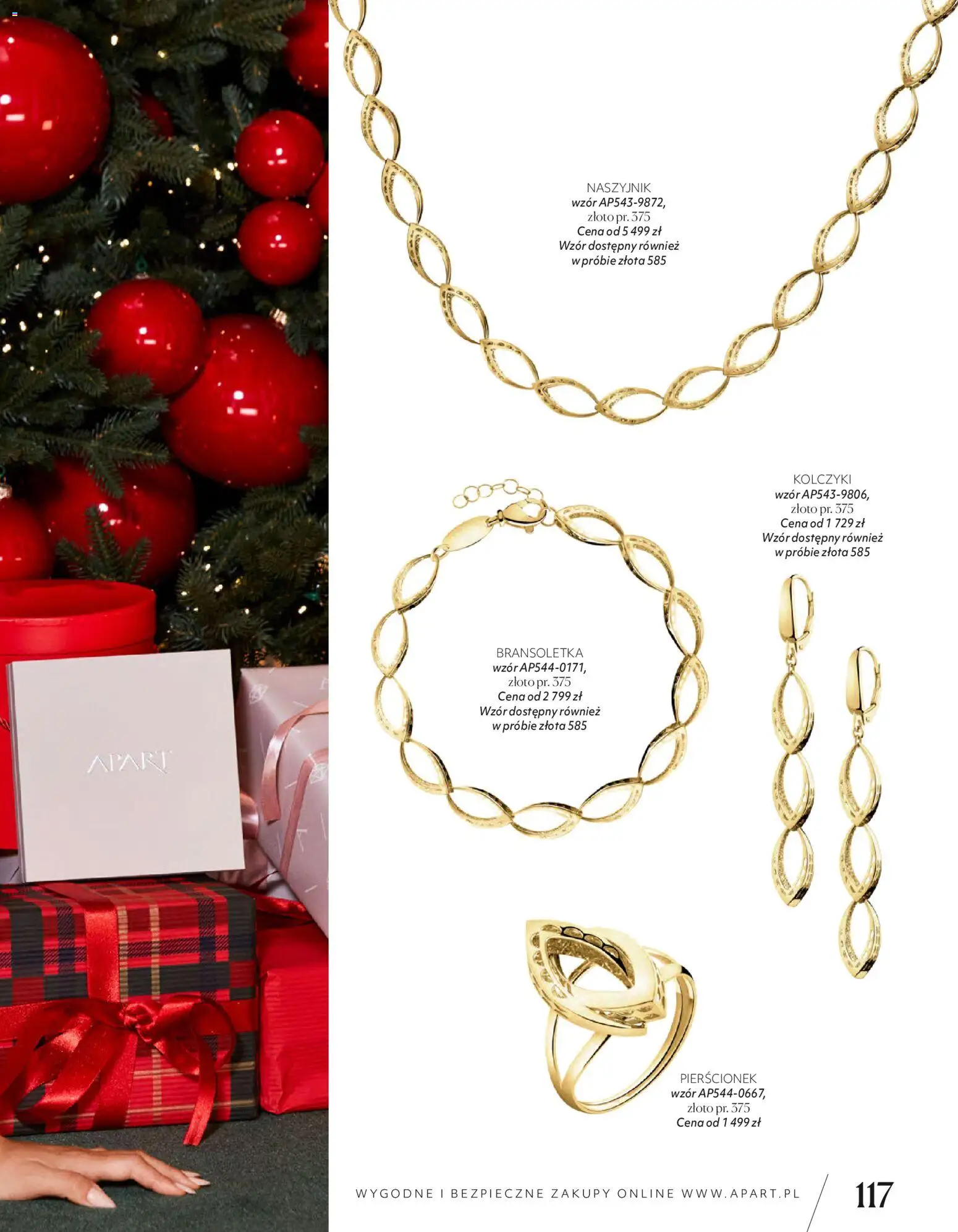 Apart promocje od 04.11.2025 | Strona: 119 | Produkty: Naszyjnik, Bransoletka, Pierścionek