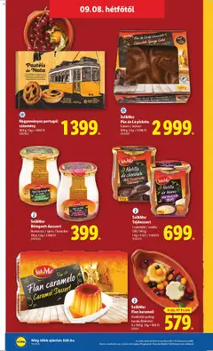 Lidl akciós ujság - amely érvényes a következő dátumtól: 04.09.2025 | Oldal: 64 | Termékek: Puding, Piskóta, Csokoládé, Sör
