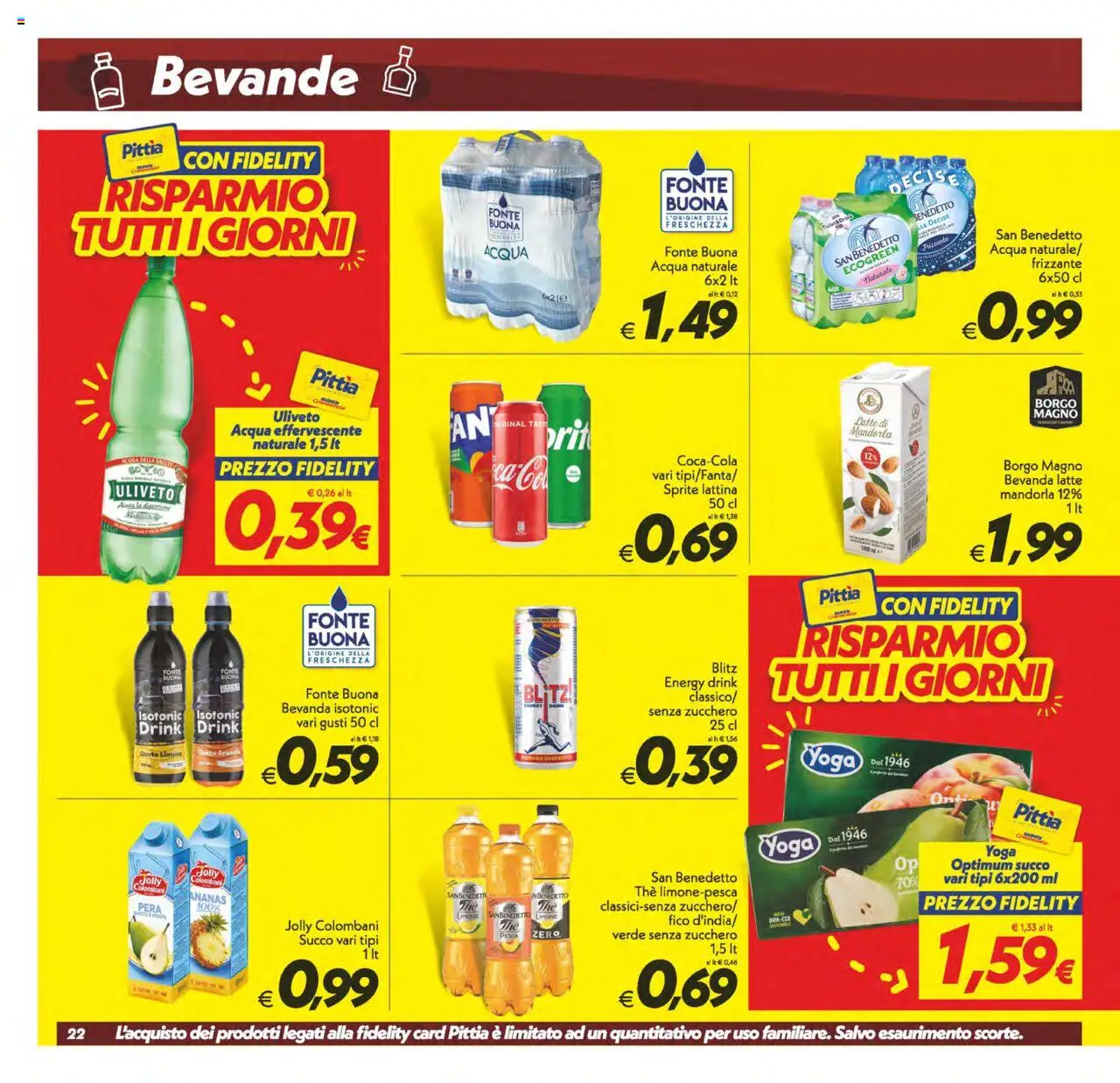 Volantino SuperConveniente del 12.09.2025 | Pagina: 22 | Prodotti: Latte, Limone, Ananas, Acqua naturale
