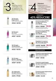 Ofertele Oriflame valabile de la 11.02.2026 | Pagină: 119 | Produse: Cremă de zi, Cremă de noapte, Cremă