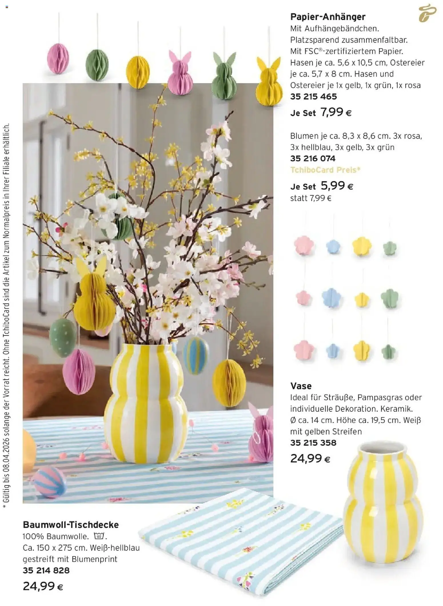 Tchibo Eduscho Tchibo Magazin gültig ab 04.03.2026 | Seite: 14 | Produkte: Vase