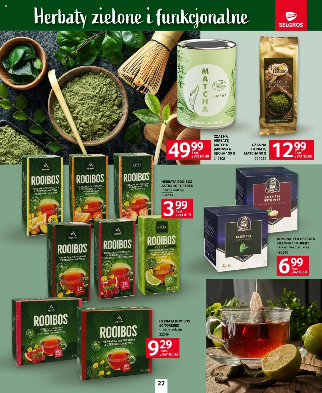 Selgros cash&carry Gazetka - Kawa i Herbata od 09.10.2025 | Strona: 22 | Produkty: Cytryna, Brzoskwinia, Limonka, Gruszka
