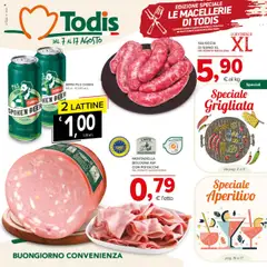 Anteprima del volantino Todis Macelleria catalogo valido a partire dal 07.08.2025