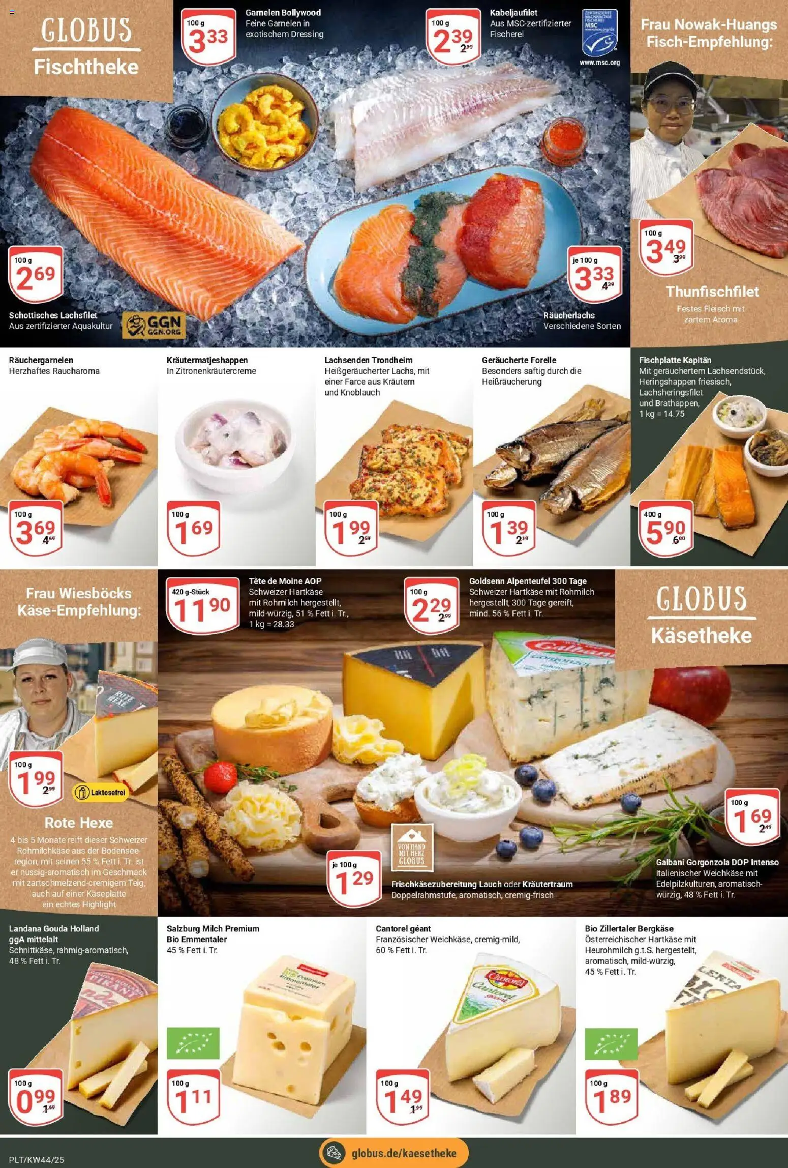 Globus prospekt Plattling	 – gültig ab 26.10.2025 | Seite: 7 | Produkte: Gouda, Garnelen, Räucherlachs, Knoblauch