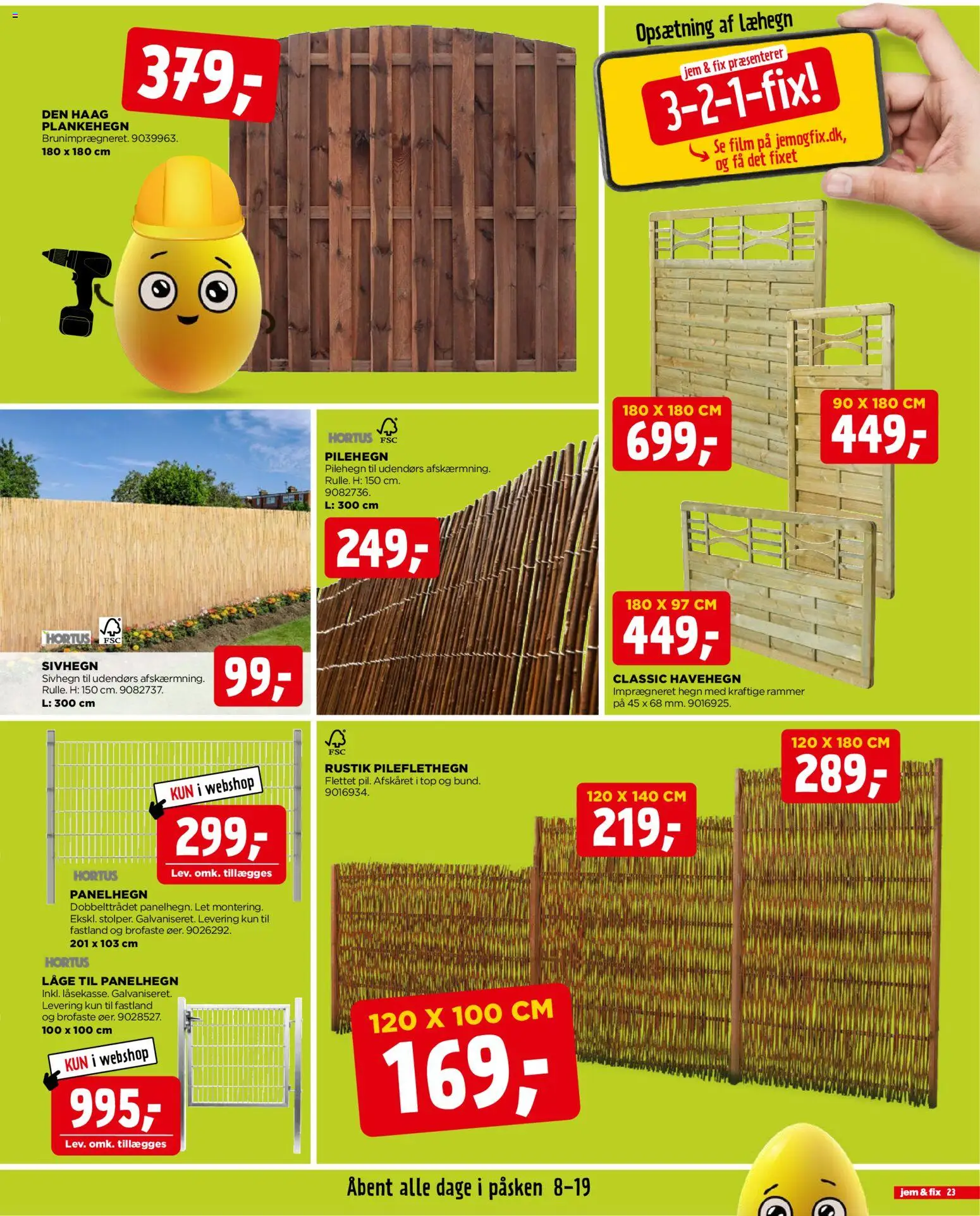 Jem & fix tilbudsavis – gyldig fra 29.03.2026 | Side: 23 | Produkter: Rammer