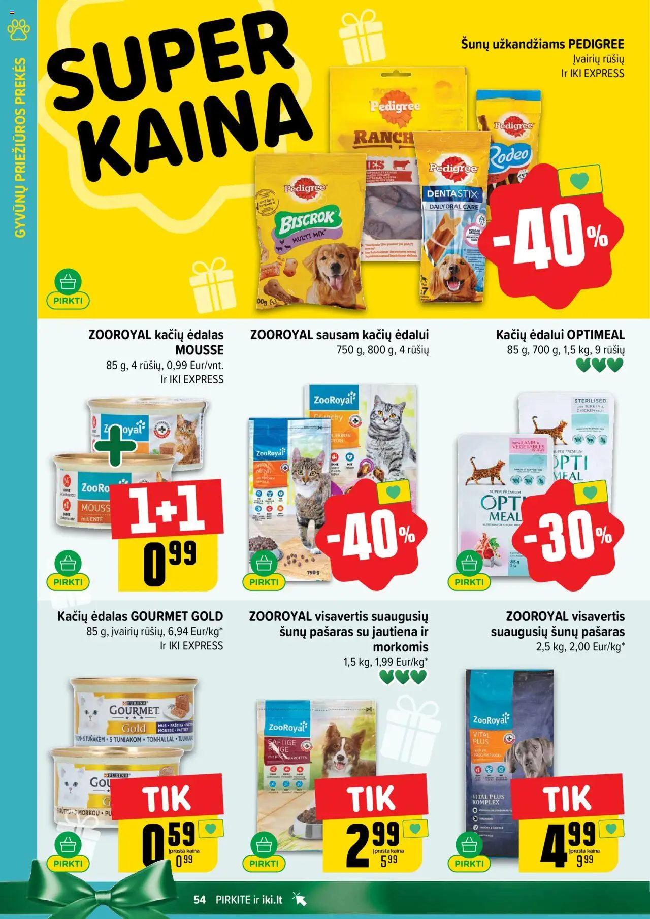 IKI akcijos nuo 13.10.2025 | Puslapis: 54 | Prekių: Jautiena