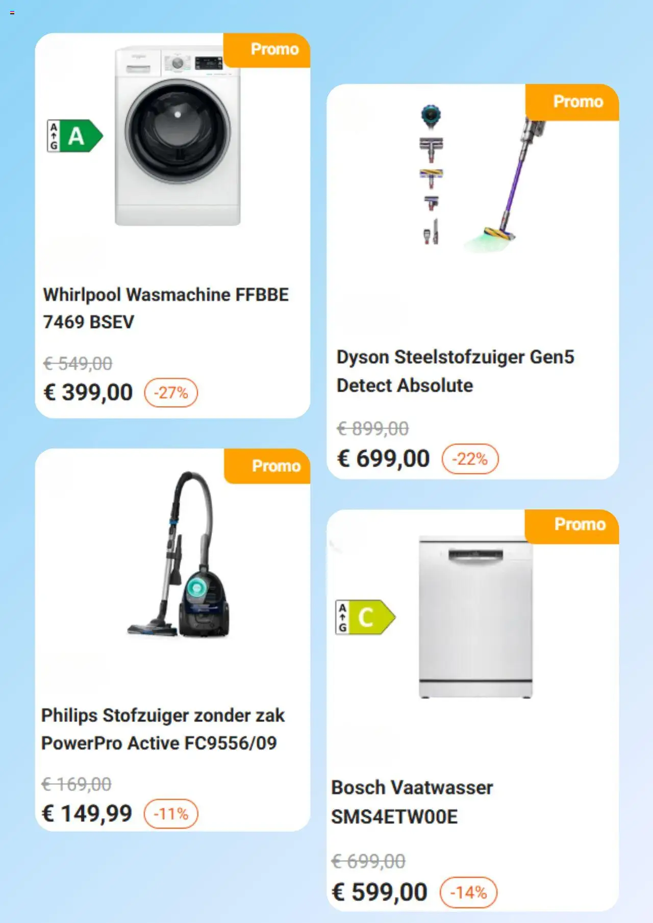  | Pagina: 2 | Producten: Zak, Wasmachine, Vaatwasser, Stofzuiger