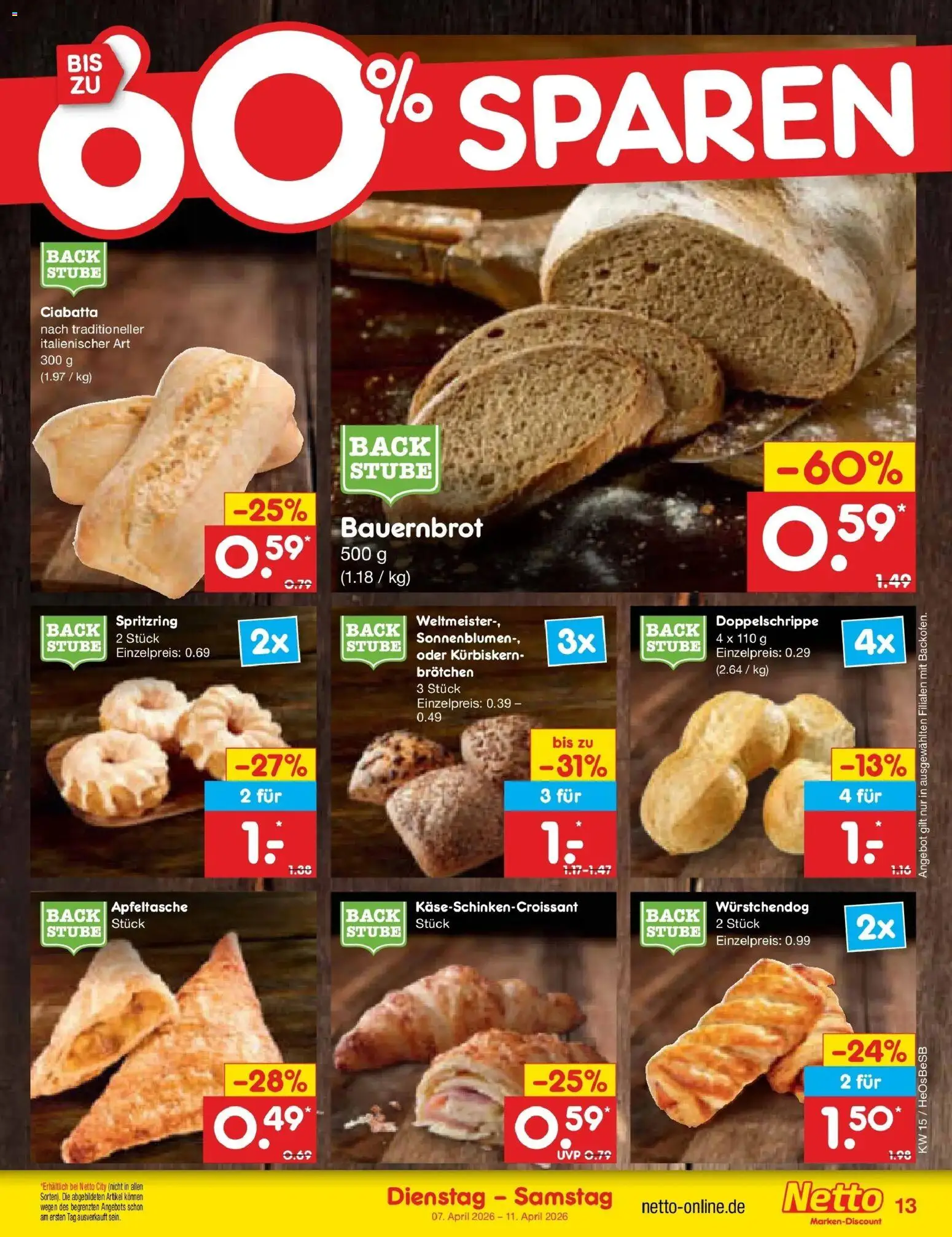 Netto Marken-Discount Prospekt Kröpelin	 – gültig ab 05.04.2026 | Seite: 15