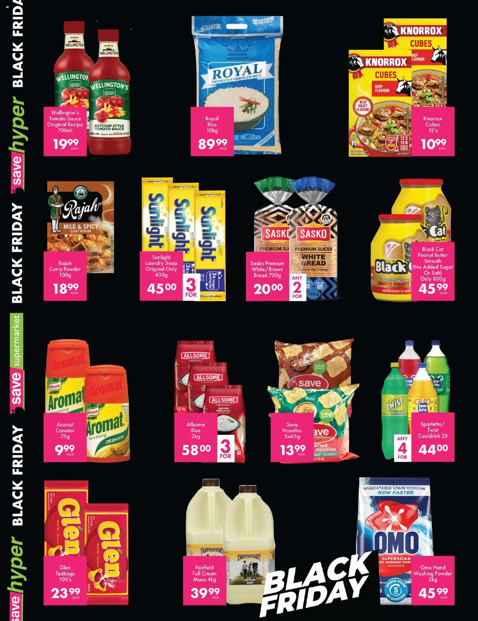 New Save catalogue – valid from 28.11.2025 | Page: 2 | Products: Butter, Beef, Stock, Curry powder