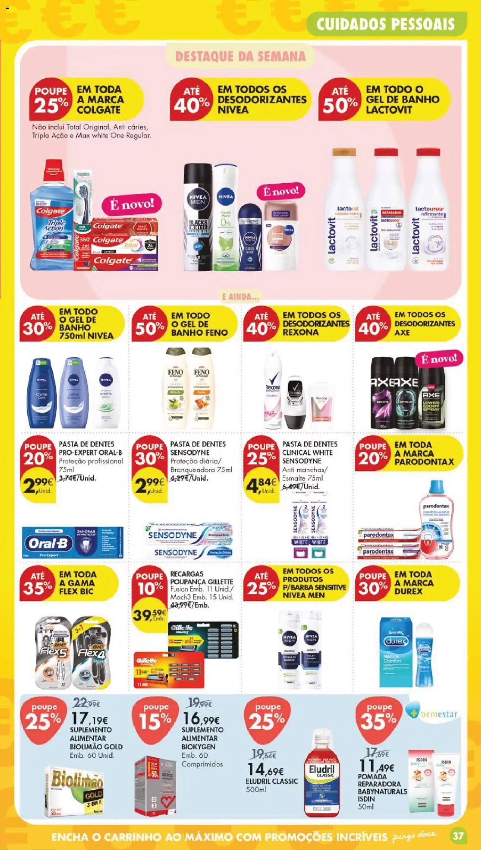 Pingo Doce folheto │ válido de 28.04.2026 | Página: 43 | Produtos: Pomada, Gel de banho, Arroz, Creme