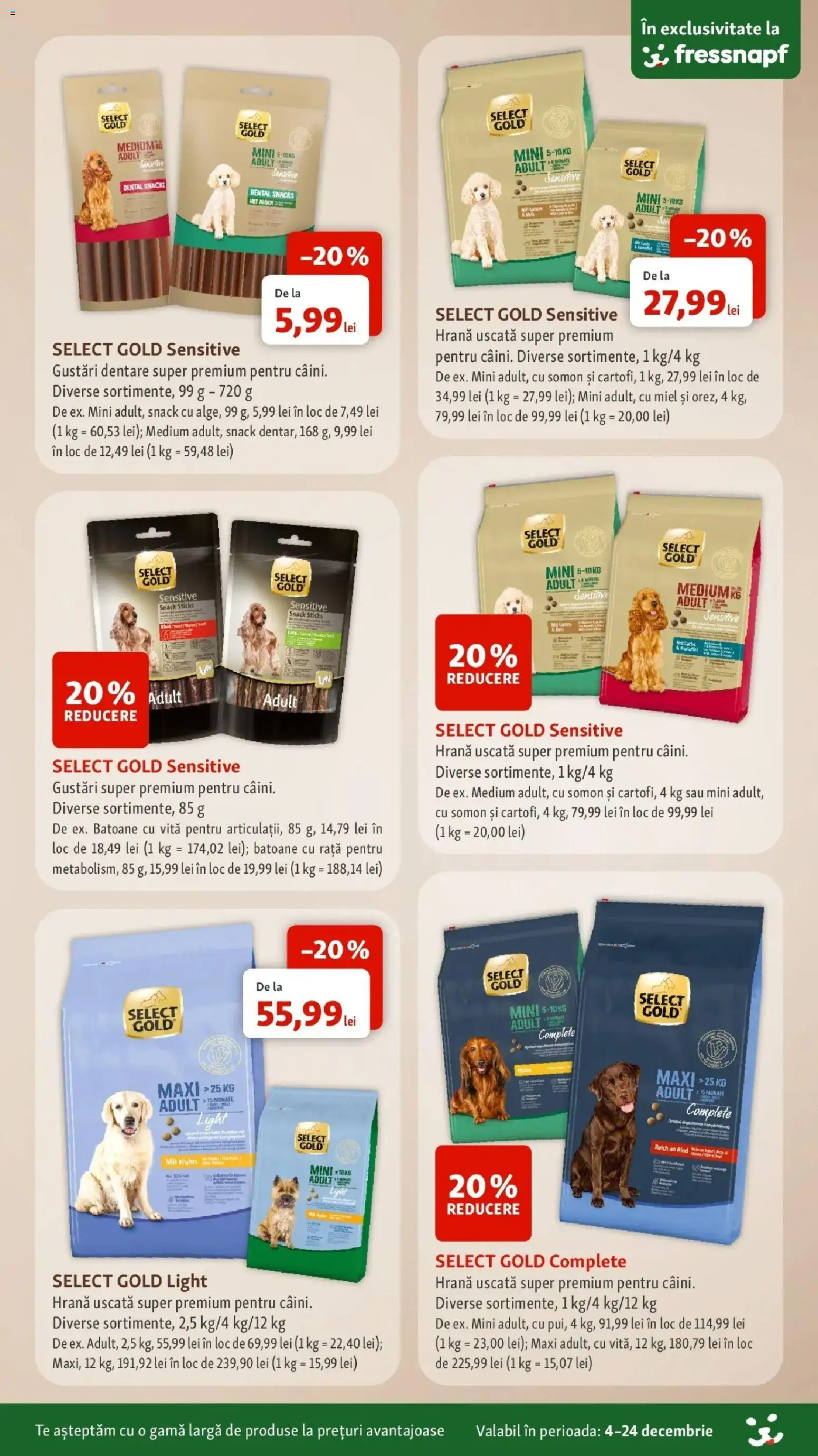 Noul catalog Fressnapf – valabil de la 04.12.2025 | Pagină: 12 | Produse: Rață