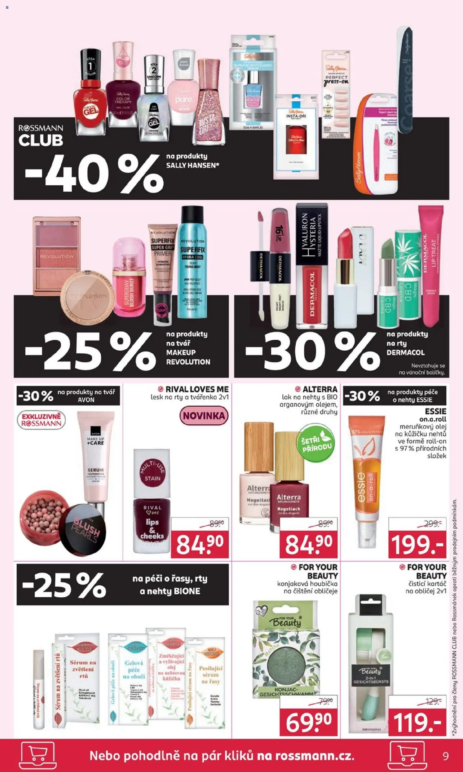 Rossmann Black Friday od 19.11.2025 | Strana: 9 | Produkty: Sérum, Makeup Revolution, Lesk na rty, Lak na nehty