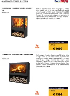 Anteprima del volantino Eurobrico Stufe a Legna catalogo valido a partire dal 23.07.2025 | Pagina: 19