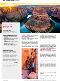 Vista previa Viajes El Corte Inglés Norteamérica y Caribe válido desde el 01.01.2026 | Página: 46