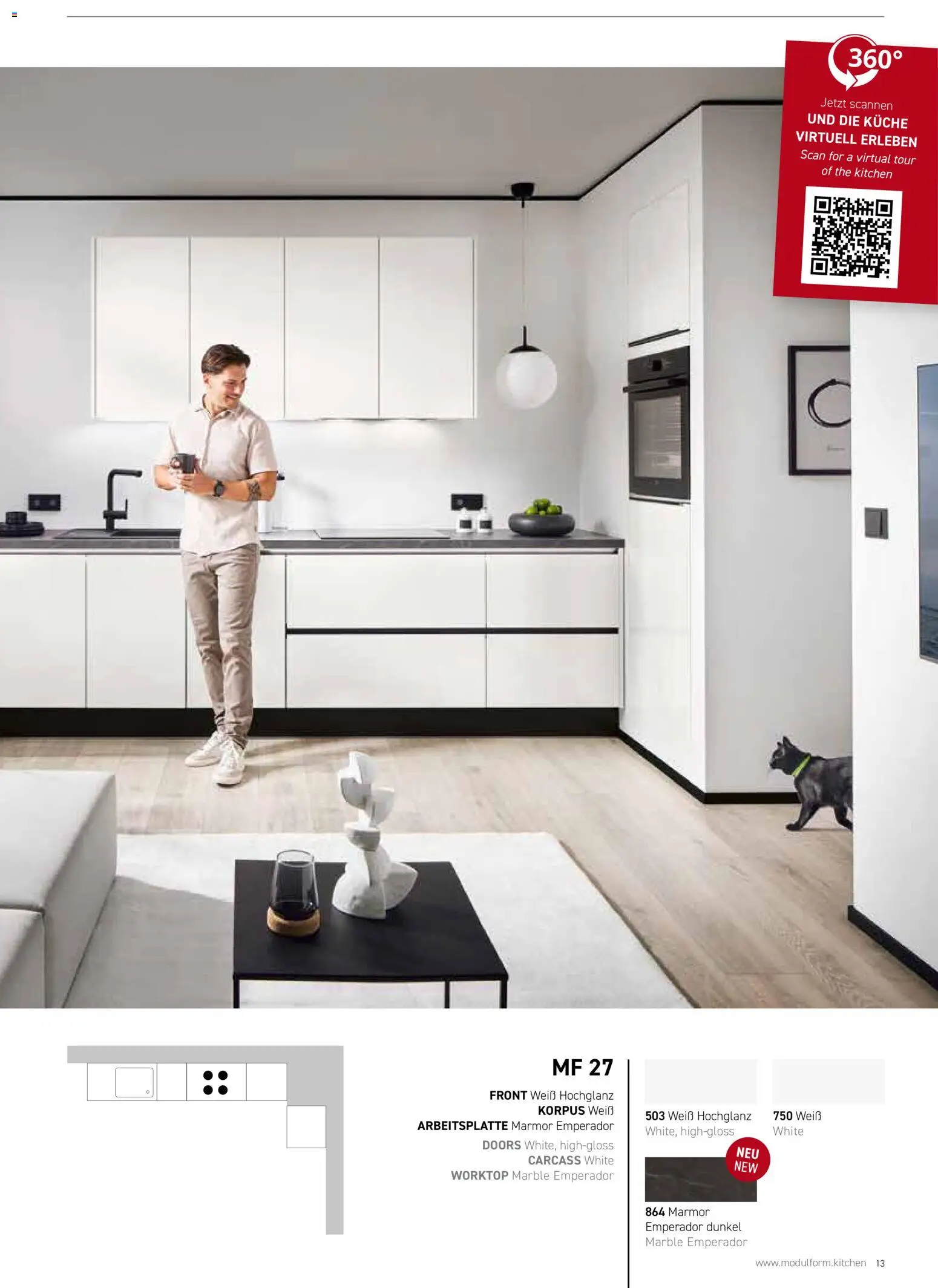 Ostermann Modulform Küchenprospekt 2026 – gültig ab 01.01.2026 | Seite: 13 | Produkte: Küche