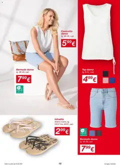 Volantino KiK del 08.06.2025 | Pagina: 18 | Prodotti: Tè, Camicetta, Top, Bermuda
