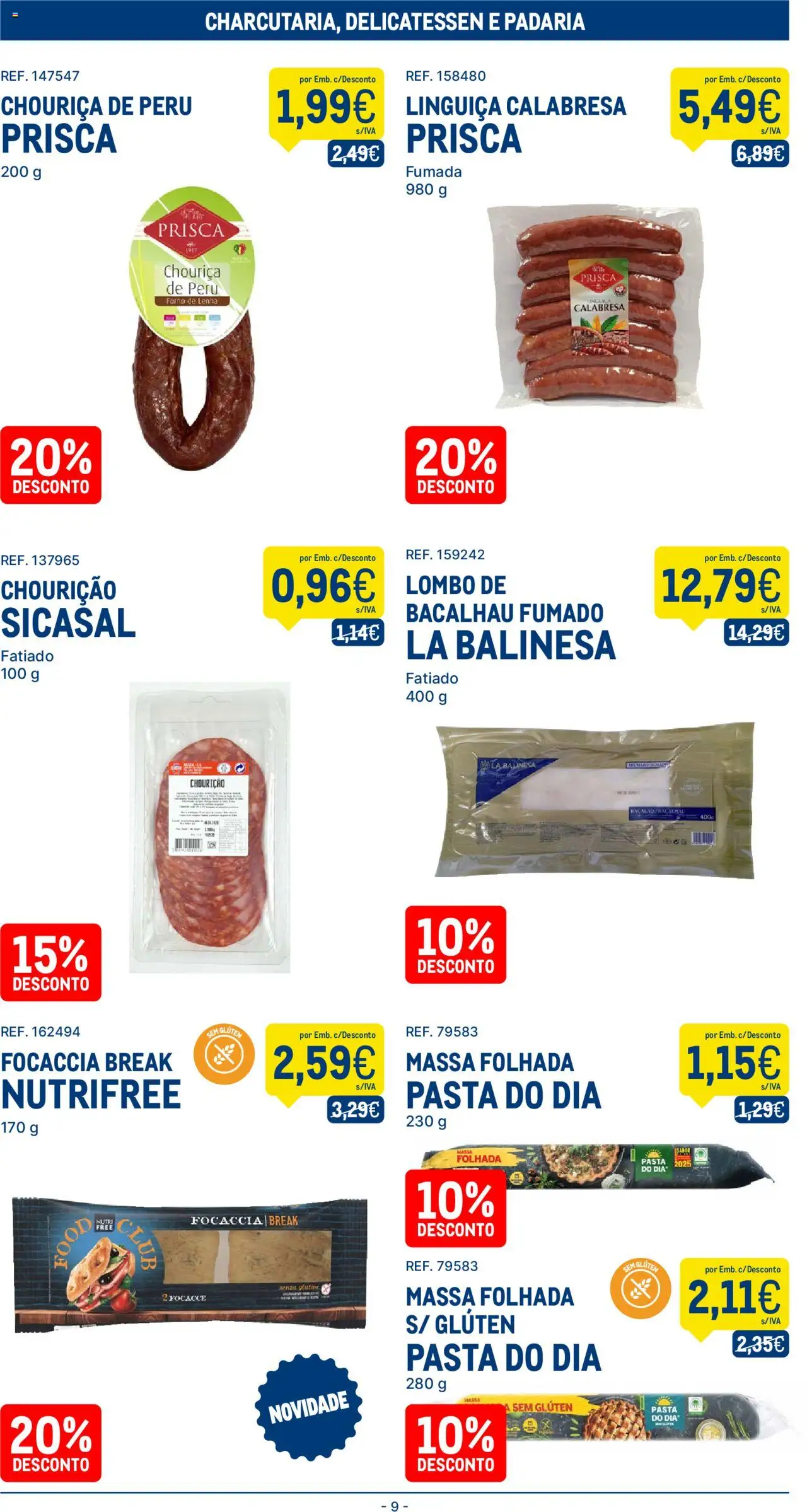 Makro folheto │ válido de 05.08.2025 | Página: 9 | Produtos: Massa folhada, Forno, Padaria, Peru