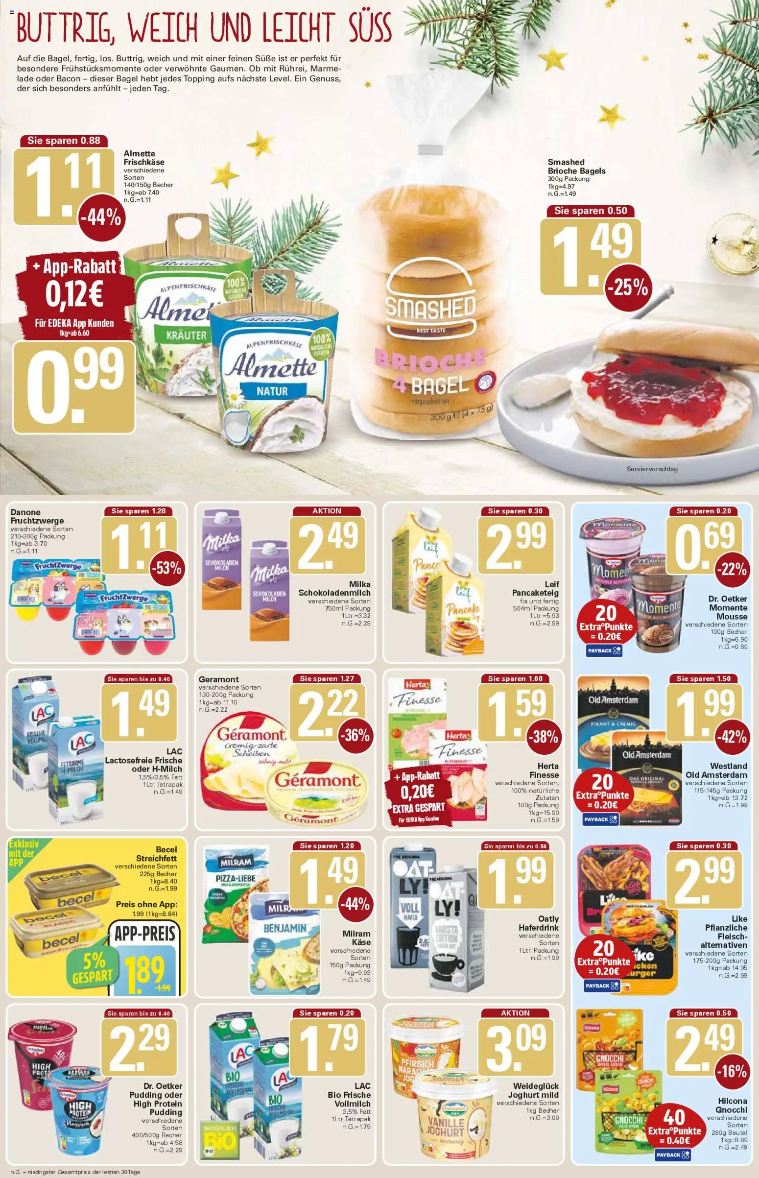 WEZ Prospekt – gültig ab 01.12.2025 | Seite: 6 | Produkte: Almette, Fruchtzwerge, Haferdrink, Frischkase