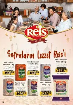 12.02.2026 tarihinden itibaren geçerli olan Migros kataloğu önizlemesi | Sayfa: 32 | Ürünler: Fasulye, Ravioli, Pirinç