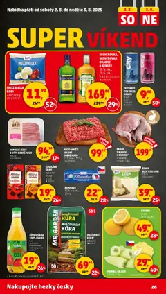 Penny Market leták - Čtvrtečník od 31.07.2025 | Strana: 26 | Produkty: Hovězí, Čokoláda, Frizzante, Mozzarella