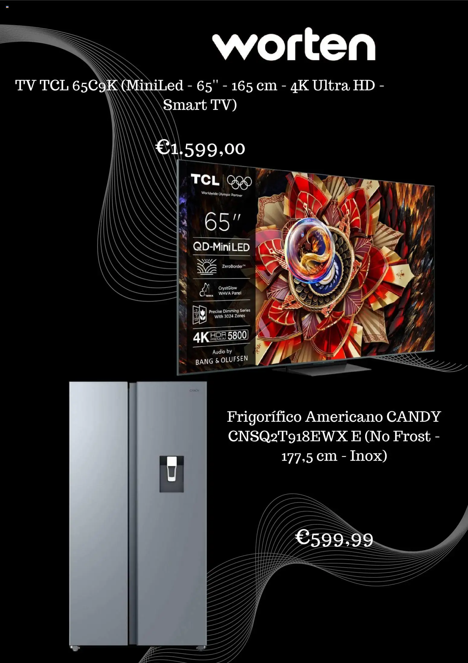 Worten Black Friday │ válido de 11.11.2025 | Página: 2 | Produtos: Audio, Frigorífico