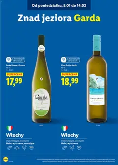 Pogląd oferty "Pinot Grigio Garda, 750 ml" - ważna od 05.01.2026 | Strona: 24