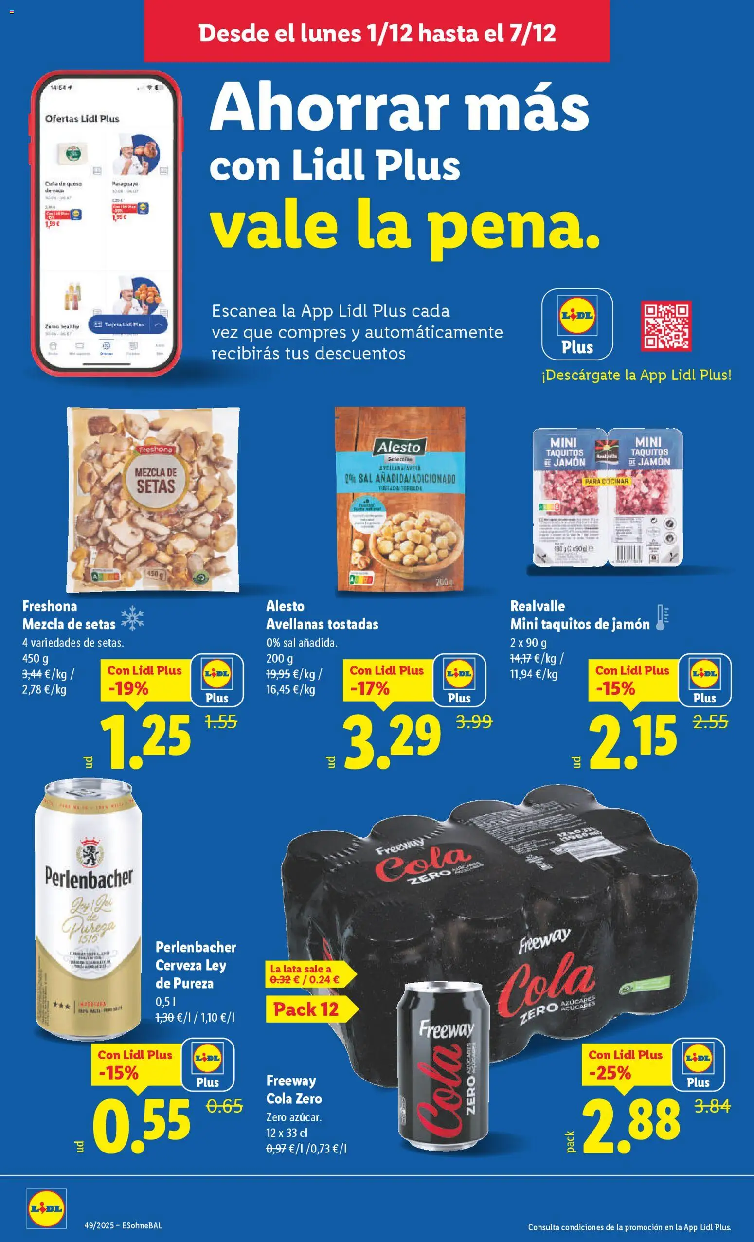Lidl folleto │ válido desde el 01.12.2025 | Página: 30 | Productos: Jamón, Cerveza, Ροζ πιπέρι, Cuna