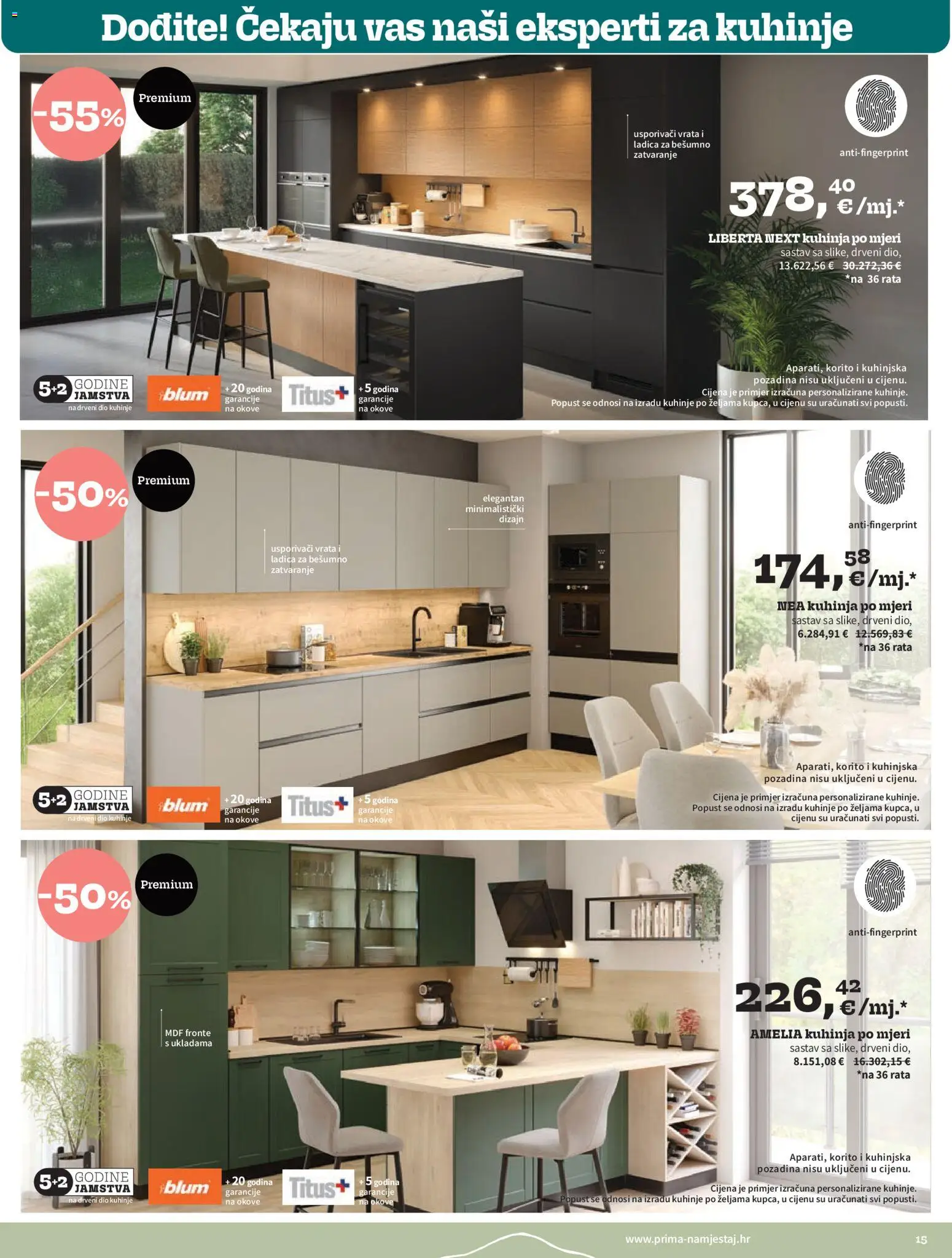 Prima katalog | vrijedi od 01.03.2026 | Stranica: 15 | Proizvodi: Vrata, Kuhinja