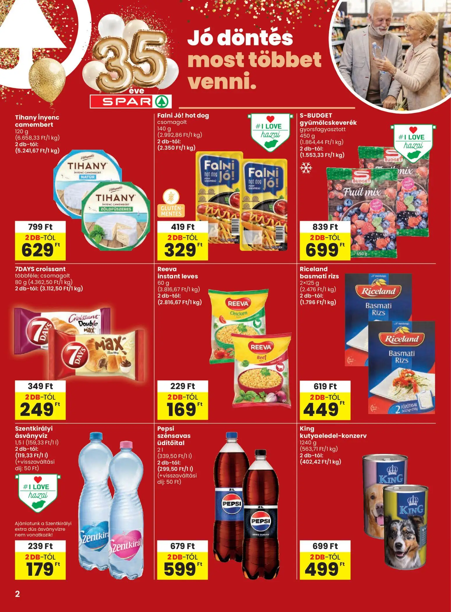 Spar akciós ujság - amely érvényes a következő dátumtól: 12.02.2026 | Oldal: 2