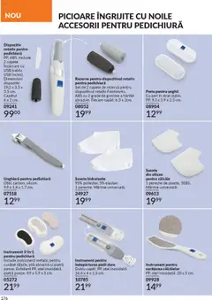 Noul catalog Avon – valabil de la 01.09.2025 | Pagină: 176 | Produse: Exfoliant, Usb, Perie, Șosete