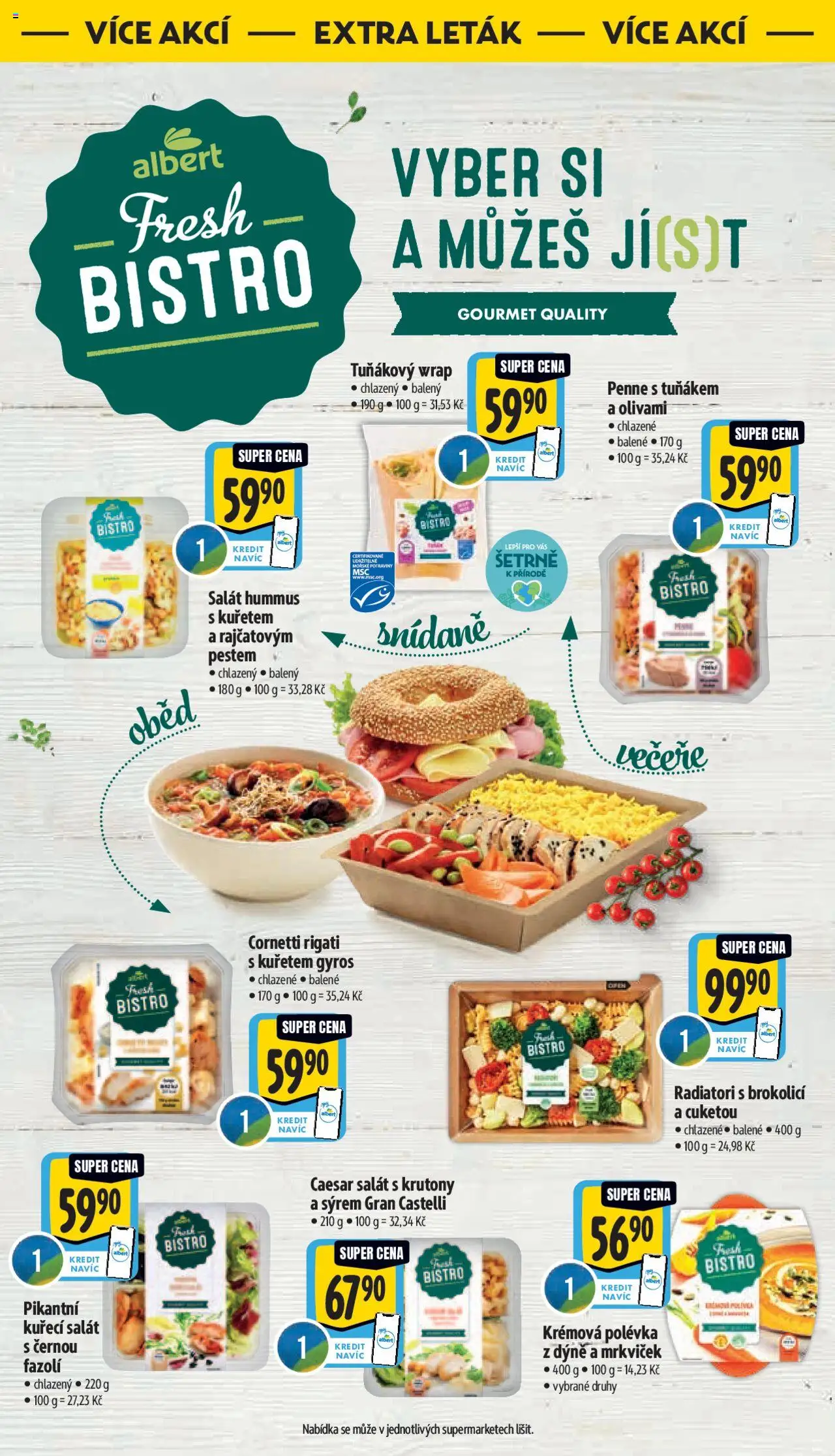 Albert leták - Supermarket od 27.08.2025 | Strana: 38 | Produkty: Hummus, Gourmet, Salát, Dýně