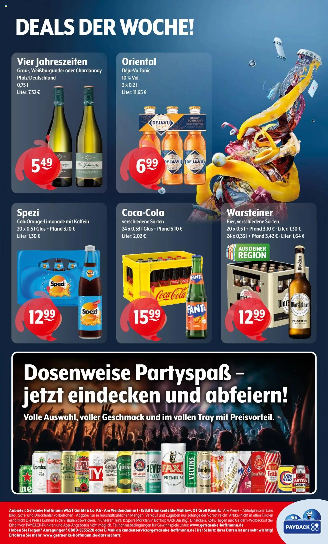 Trink und Spare Prospekt 	 - gültig ab dem 07.07.2025 | Seite: 8 | Produkte: Fanta, Pils, Astra, Veltins