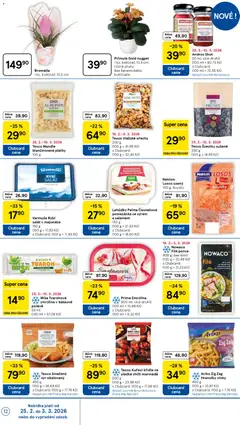 Náhled letáku Tesco Vlašské ořechy, 200 g (100 g = 41,95 Kč) s Clubcard: (100 g = 32,45 Kč) od 25.02.2026 | Strana: 12