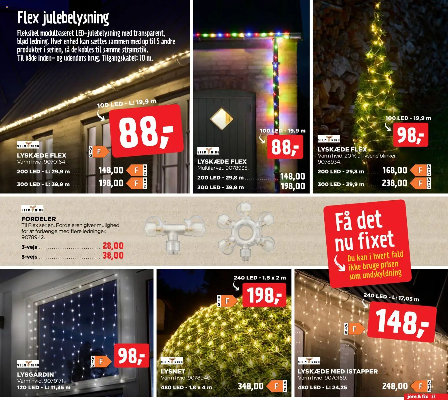 Jem & fix tilbudsavis – gyldig fra 26.10.2025 | Side: 33 | Produkter: Søm