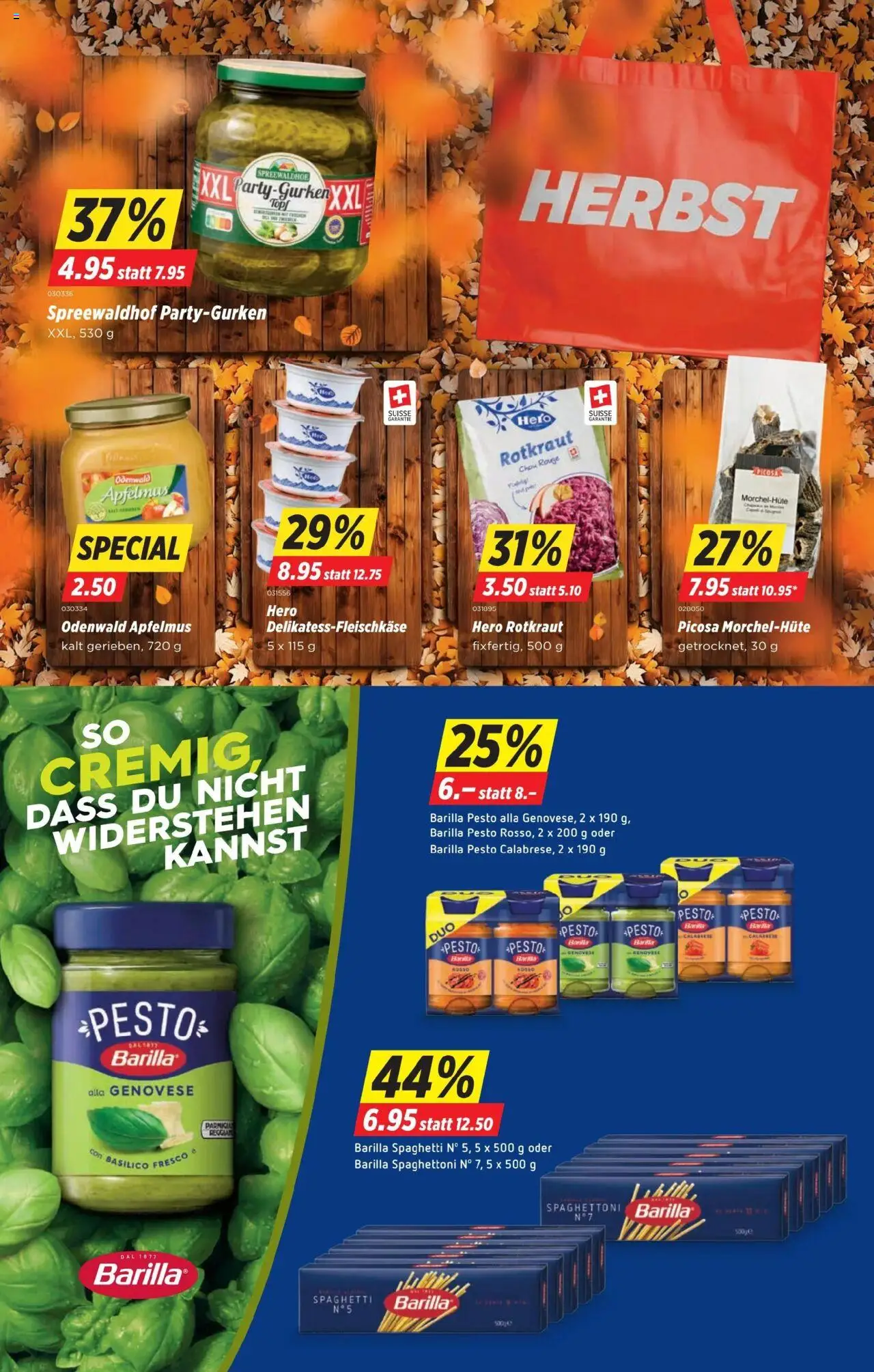 Denner Aktionen – gültig ab 21.10.2025 | Seite: 8 | Produkte: Barilla, Rouge, Apple