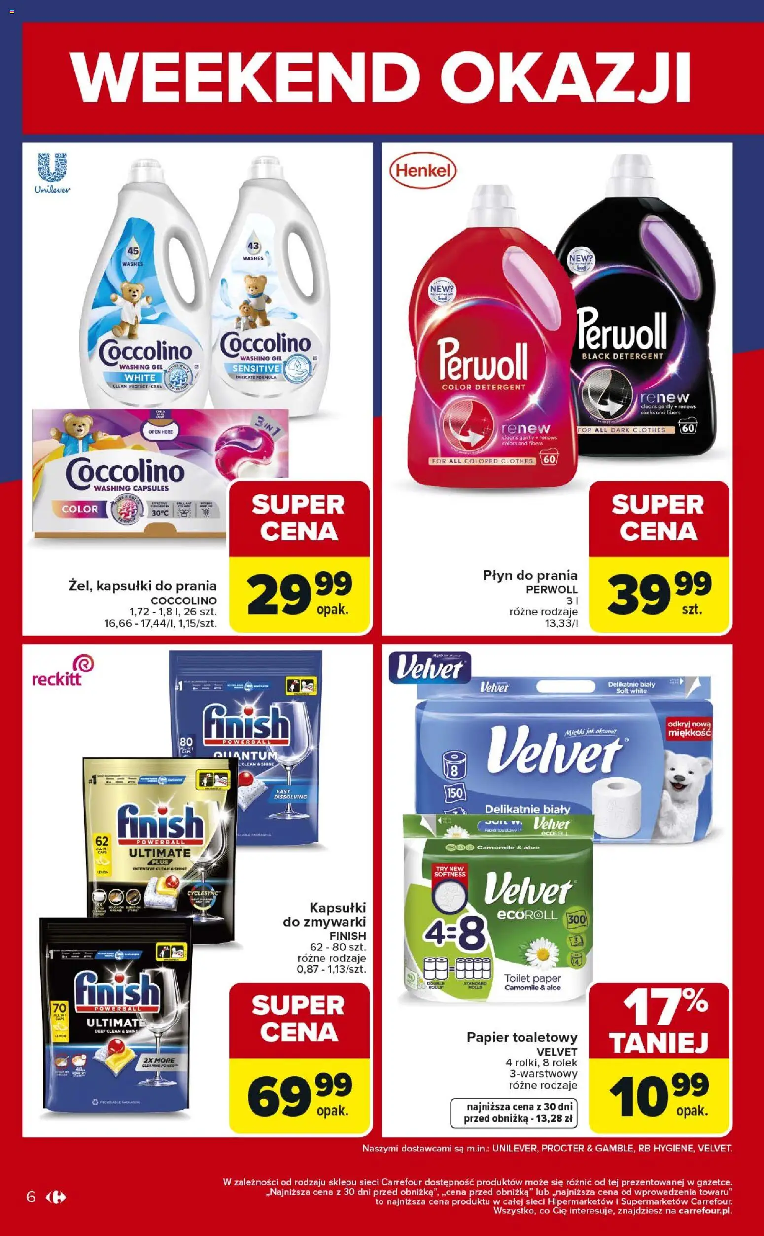 Carrefour Gazetka - Weekend okazji od 05.02.2026 | Strona: 6