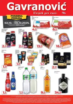Katalog Gavranović - Pregled kataloga iz trgovine Gavranović, vrijedi od 02.10.2025