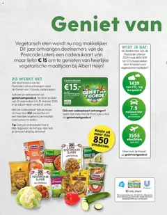Albert Heijn - Allerhande 6 - Voorbeeld van een folder van Albert Heijn, geldig van 06.10.2025 | Pagina: 60 | Producten: Kaart, Asperges, Chips, Gehakt