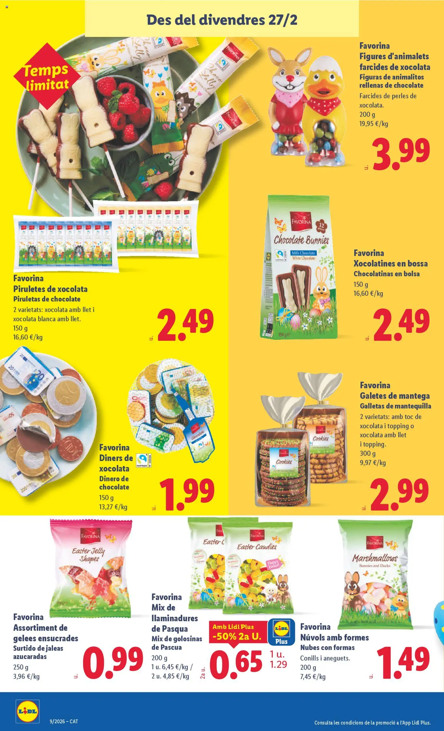 Lidl folleto │ válido desde el 23.02.2026 | Página: 32 | Productos: Chocolate, Galletas, Bolsa, Συσκευή ροής