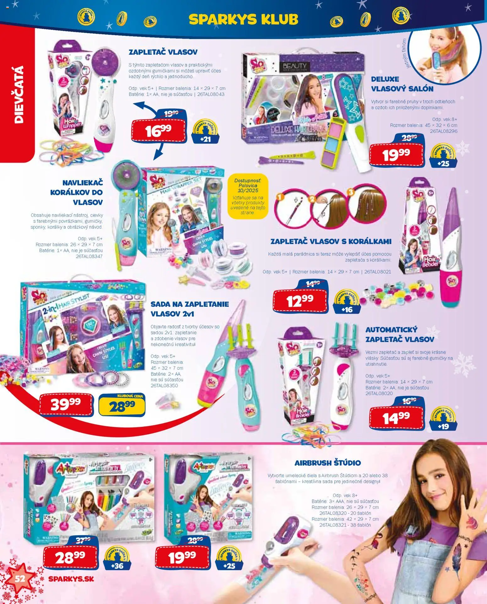 Nové ALLTOYS akcie – leták je platný od 19.11.2025 | Strana: 52