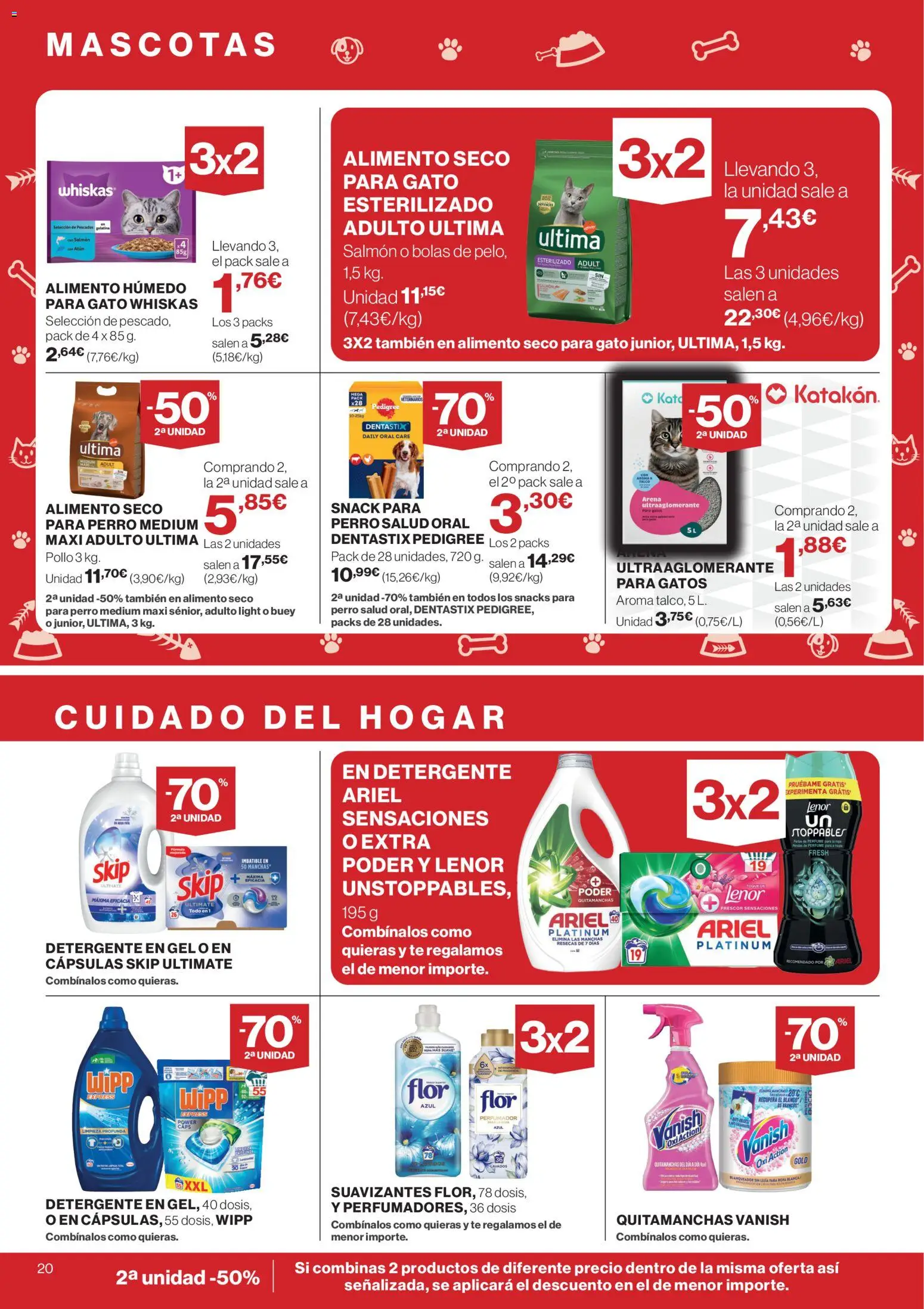 Supercor folleto │ válido desde el 29.01.2026 | Página: 20 | Productos: Perfume, Quitamanchas, Detergente, Té