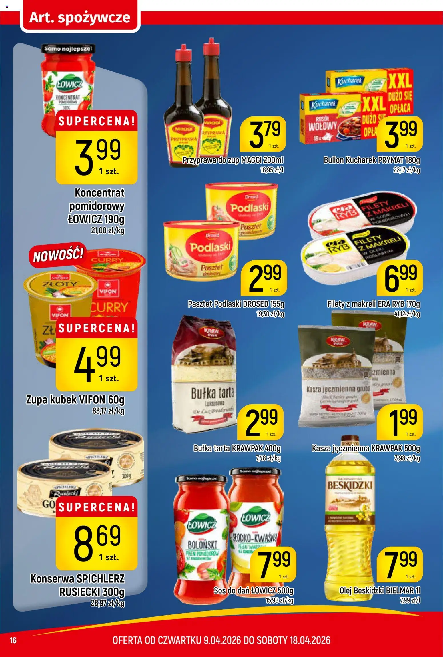 Piotruś Pan gazetka od 09.04.2026 | Strona: 16