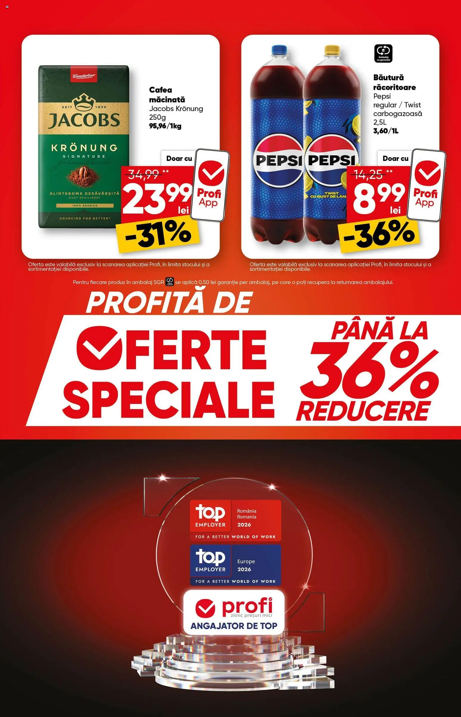 Noul catalog Profi – valabil de la 18.02.2026 | Pagină: 5 | Produse: Top, Mici, Köpek çiti, Cafea