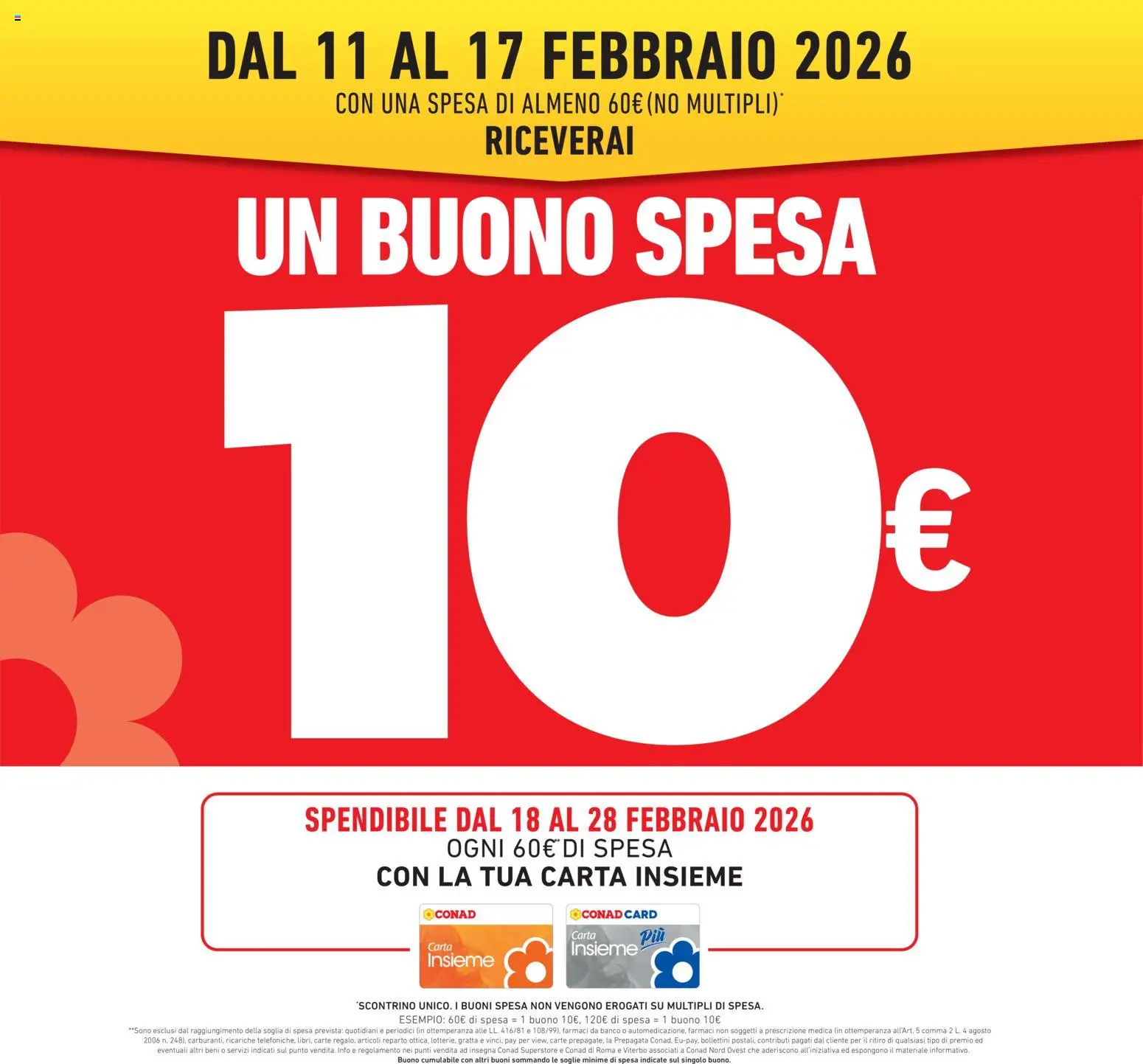 Volantino Conad del 11.02.2026 | Pagina: 4