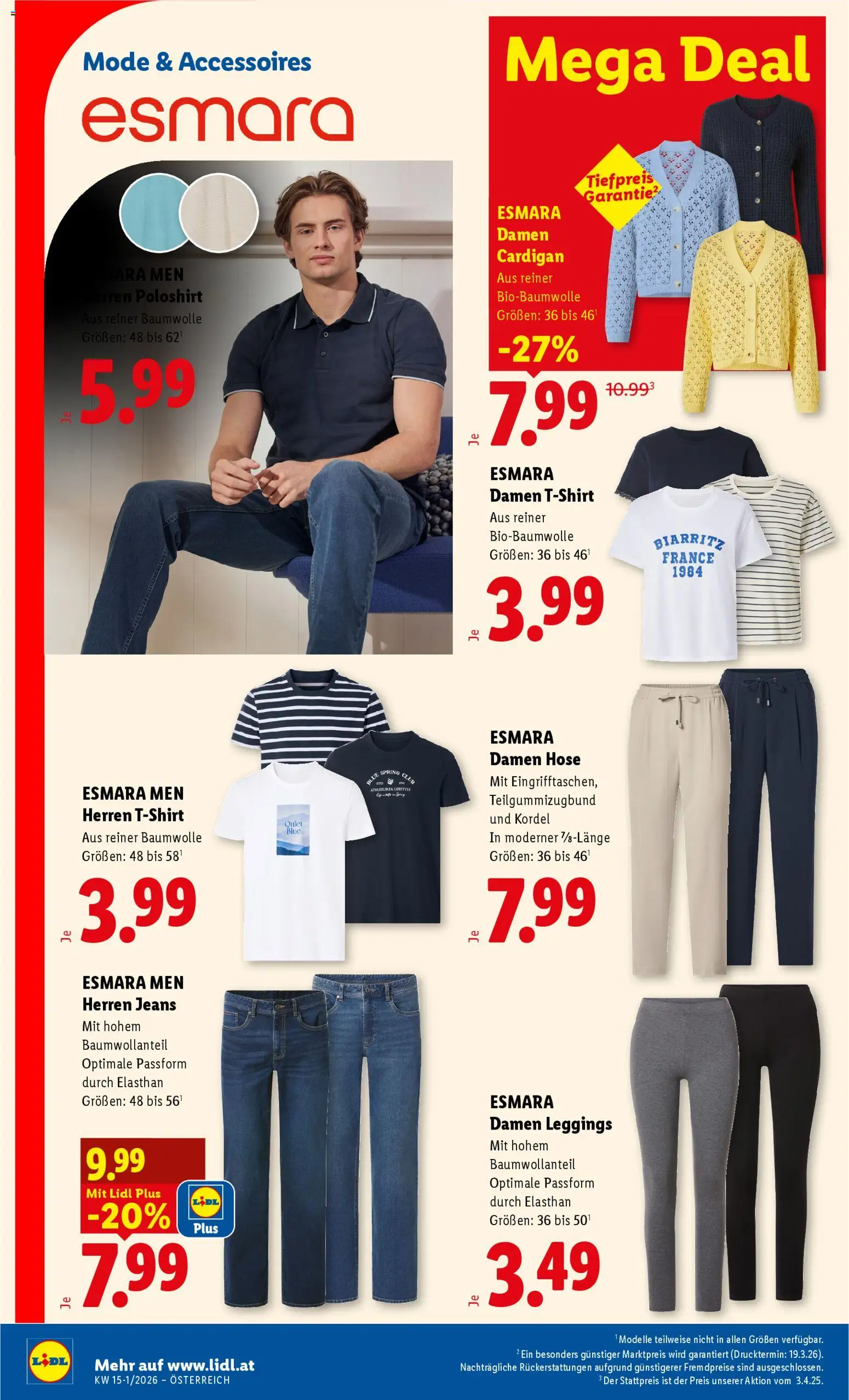 Lidl Flugblatt - Oberpullendorf, Güssing, Oberwart gültig ab 02.04.2026 | Seite: 35 | Produkte: Hose, Leggings, Jeans