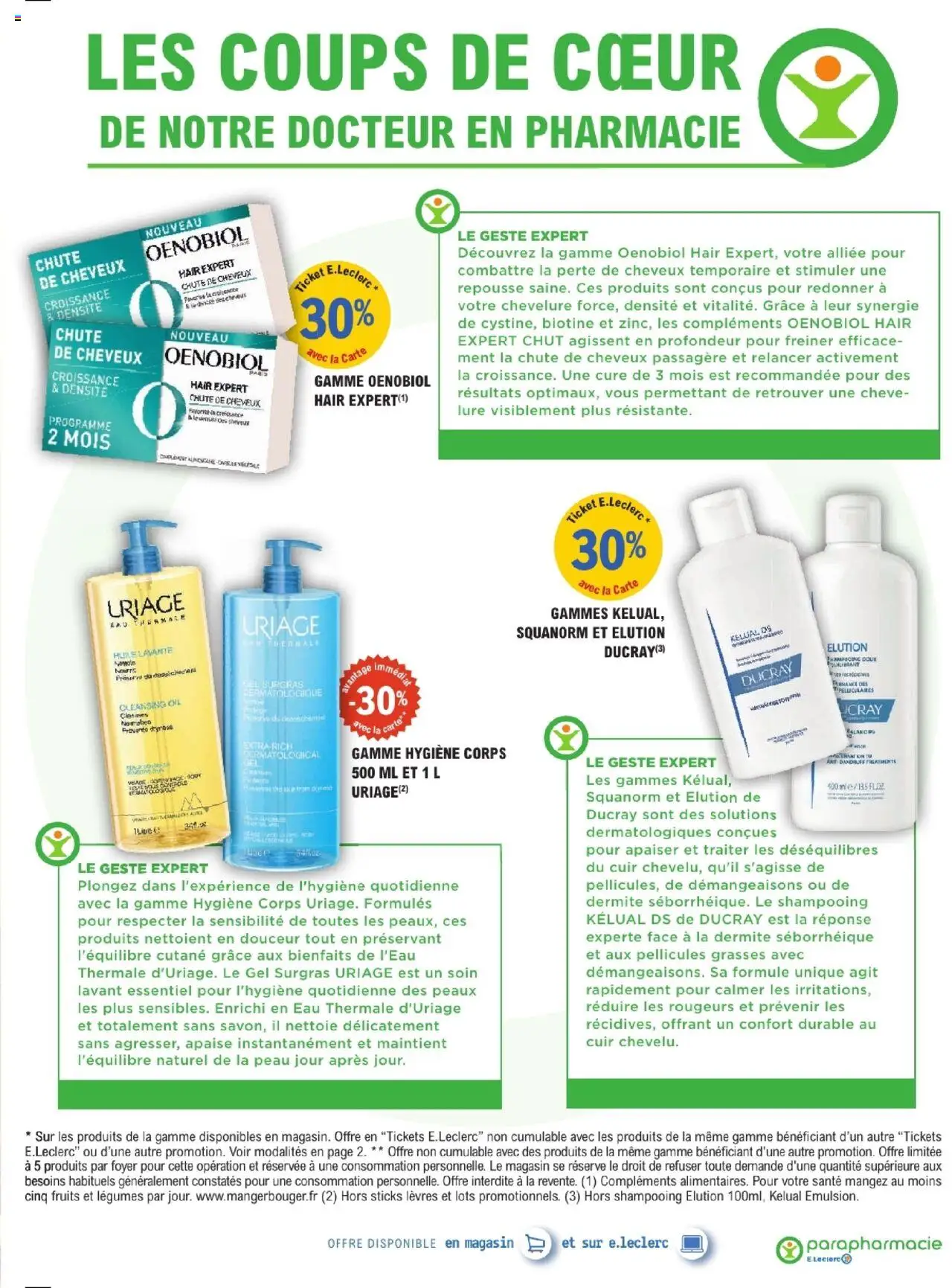 {H1} | Page: 3 | Produits: Body, Eau thermale, Shampooing, Thé