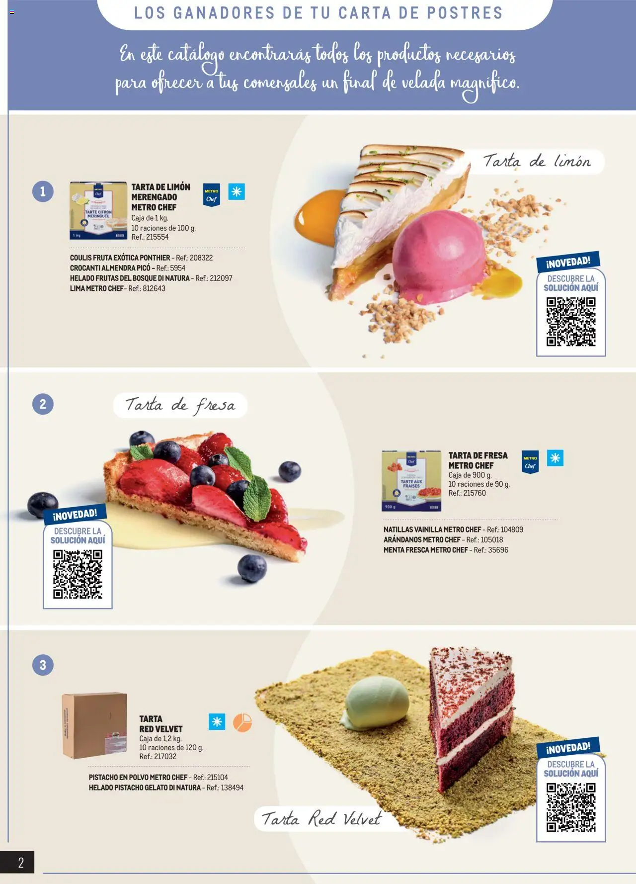 Makro - Especial Postres │ válido desde el 04.03.2025 | Página: 2 | Productos: Polvo, Lima, Helado, Caja