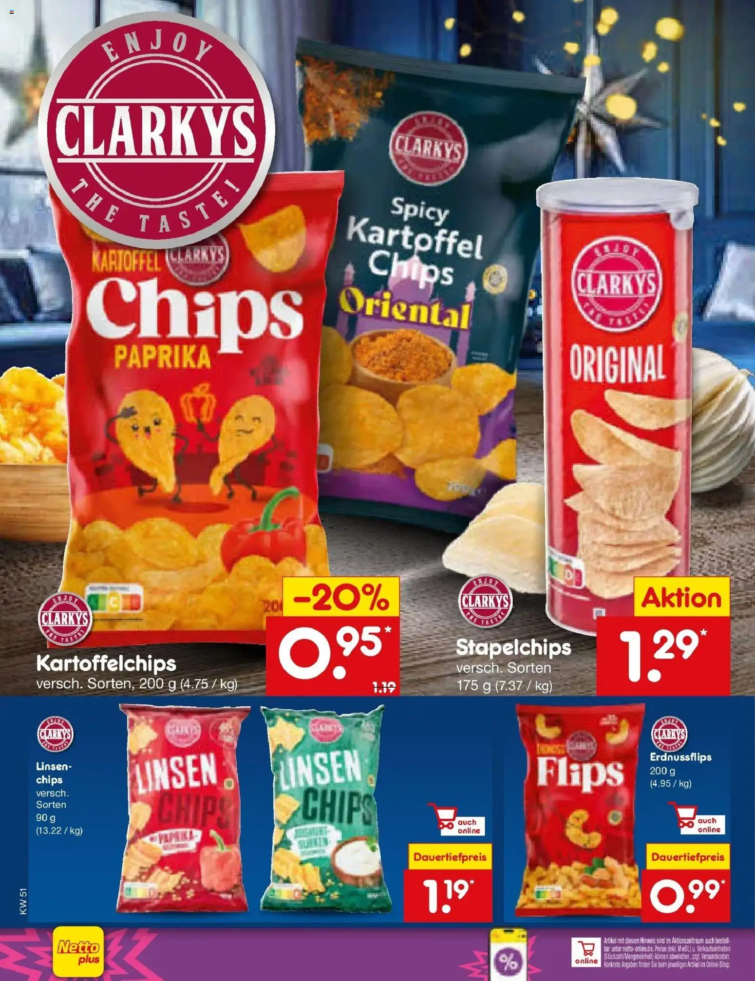 Netto Marken-Discount prospekt Augustusburg	 – gültig ab 15.12.2025 | Seite: 60 | Produkte: Paprika, Chips