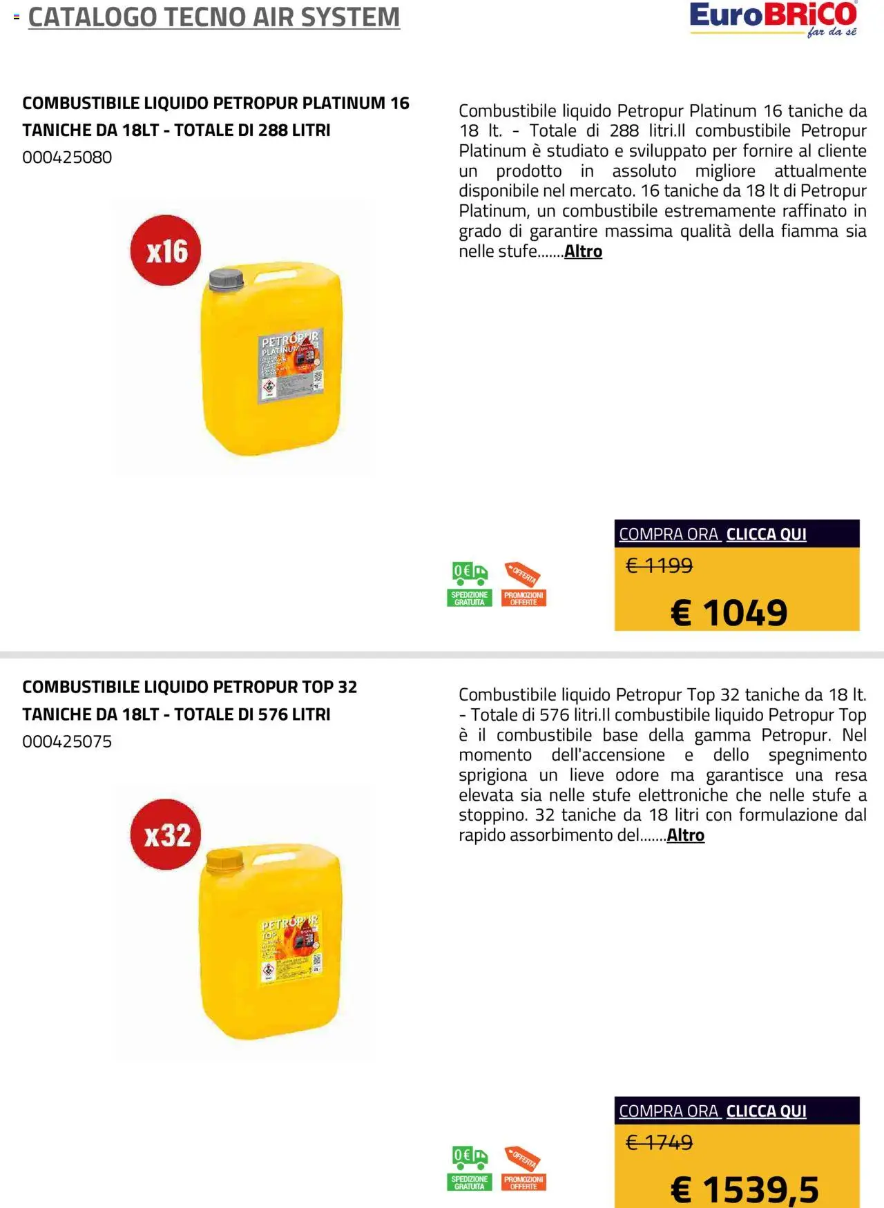 Volantino Eurobrico del 23.07.2025 | Pagina: 42 | Prodotti: Top